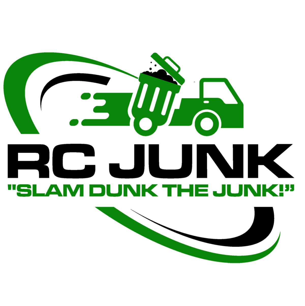 RC Junk logo on junk truck